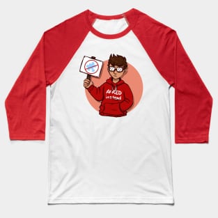 Red Instead Baseball T-Shirt